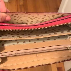 kate spade Bags - Pink, leather, zip-around, Kate Spade wallet kate spade Bags - Pink, leather, zip-around, Kate Spade wallet